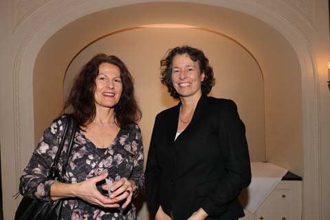 VTFF-Geschäftsführerin Christine Grieb mit IHK-Präsidentin Beatrice Kramm